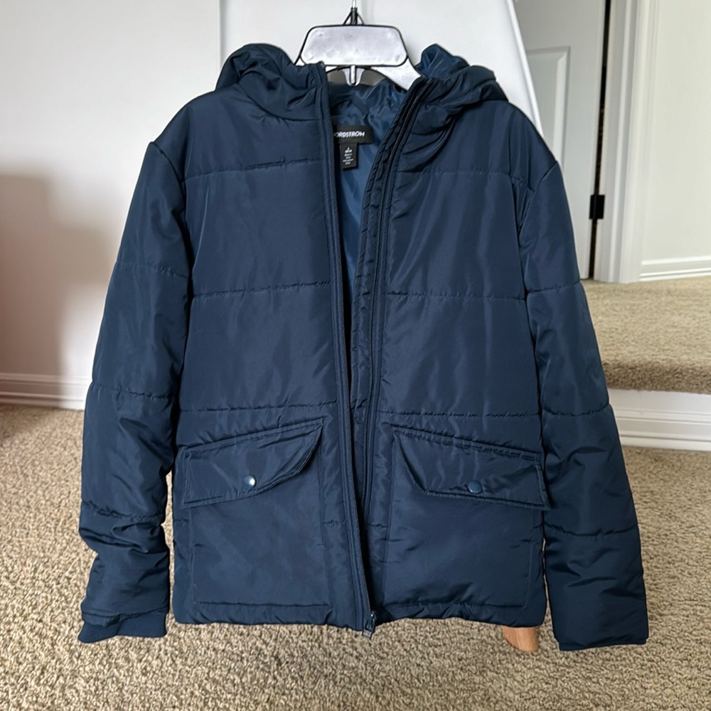 Nordstrom winter jacket size 10/12 boys